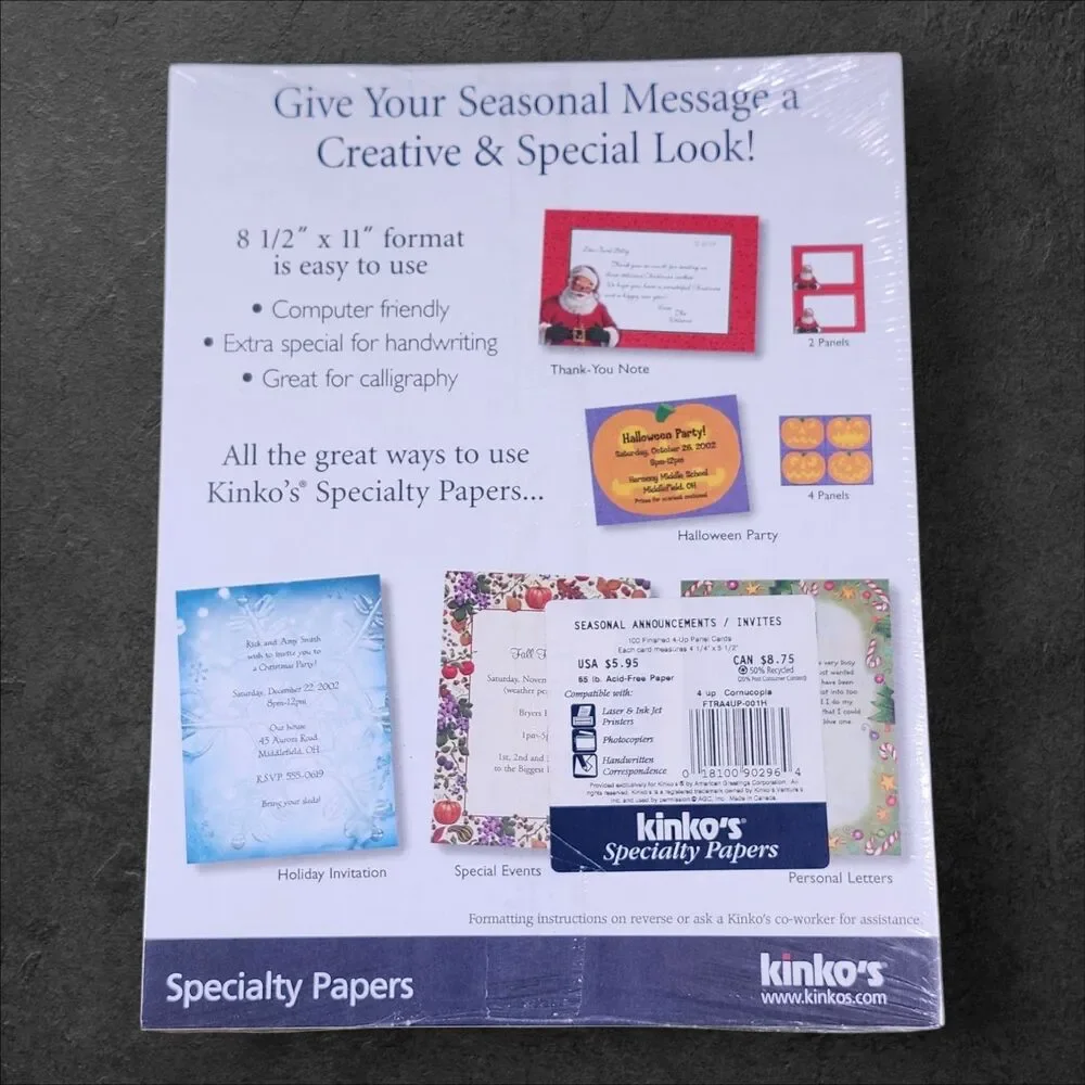 Kinkos here nostalgic